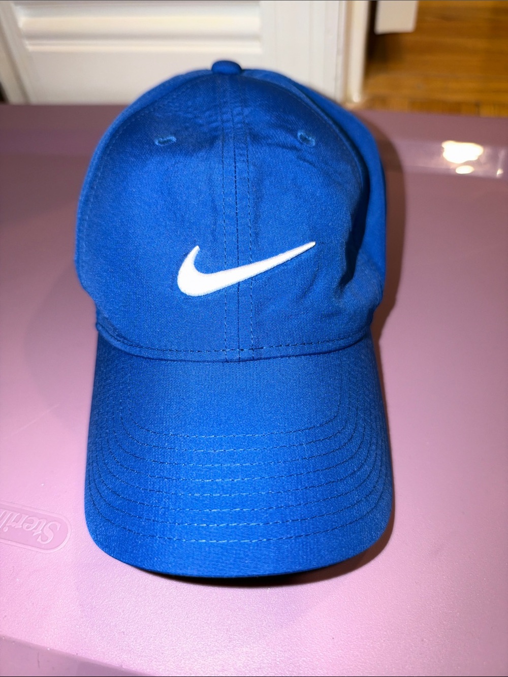 Nike Royal Blue Baseball Cap with White Swoosh